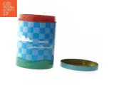 Retro irma kunstdåse Blå opbevaringsdåse med skyer og landskab fra Irma (str. Ø 11,5 cm længde 15 cm) - 3