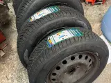 4x100 fælge med nye vinterdæk - 2