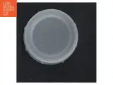 Frostet opbevaringskrukke med låg (str. 12x10 cm) - 3