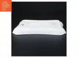 Blå blomst porcelænsfad, kantet, fra Royal Copenhagen, 1.sortering (str. 24 x 17 cm) - 2