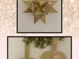 Rosa og guld stjerner og hjerter
