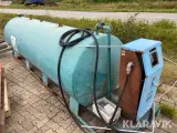 Dieseltank Herning Beholderfabrik A/S 4000 liter
