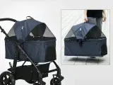 Klapvogn Til Hunden 2in1 Blå "Tilbud" - 4