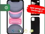 Bundle - Apple iPhone 11 64GB (Sort) - Grade B - mobiltelefon