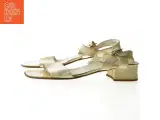 Brugte beige sandaler fra Bruno Magli (str. 37,5) - 2