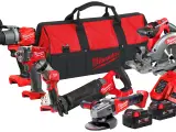 Powerpack 6 maskiner + 2 batterier M18 FPP6H2-502B