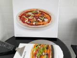 Pizzasten og spade