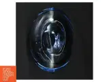 Holmegaard hjertevase i blåt glas (str. 10 x 9 x 7 cm) - 3