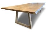 Plankebord eg 2 planker(2+2) 300 x 95-100 cm - 5