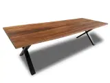 Udendørs plankebord eg 3 planker 300 x 100 cm - 5