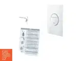 Grohe Nova Cosmopolitan betjeningsplade S, alpinhvid Trykknap til toilet (str. 20 x 16 x 10 cm) - 3