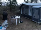 Campingvogn fastlægger 