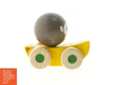 Træbil med abe-design fra &#214;ko Toys (str. 10 cm) - 2