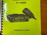 Dansk manual YEASU FT7800-R