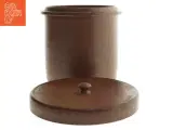 Lerkrukke med låg (str. 17 cm) - 2