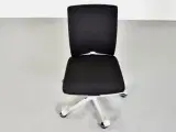 Häg h04 4200 kontorstol med sort polster og sølvgråt stel - 5