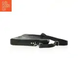 Sort Crossbody skuldertaske i læder fra Adax - 2