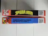 ⭐️- 2 stk Spiderman VHS Bånd - Sjælden - 5