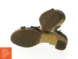 Sort træ-sandaler fra Ecco (str. 39 ) - 4