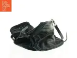 Sort weekendtaske i læderlook (str. 53 x 33 cm) - 3