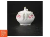 Retro Porcelænssukkerskål med roser (str. 11,5 cm) - 3