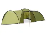 Campingtelt 8-personers 650x240x190 cm iglofacon grøn