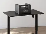 Hæve sænkebord sort 120 x 60 cm - 4