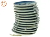 ROYAL COPENHAGEN Blå og hvide keramikplatter (str. Ø 8 cm) - 4