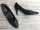 GABOR sort sko med høj hæl