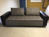 Ny 3 pers. lædersofa