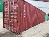 Står på Sjælland billig 40 fods HC Container - ID: - 4