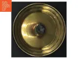 Art Deco Messing Fad med Fisk (str. Ø. 16 cm) - 3