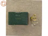 Julepynt, smuk bamse i glas, golden christmas fra Holmegaard (str. 11 x 7 cm) - 2