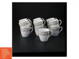 Porcelænss kaffestel med blomstermotiver fra Schonwald (str. 17 x 17 cm og 13 x 13 cm og 7 x 8 cm og 9 x 7 cm og 7 gang 9 cm og 7 x 3 cm) - 3