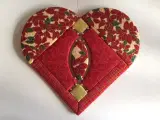 Hjerte i Patchwork