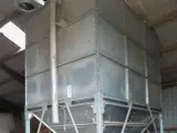 Flexsilo, galvaniseret indendørs silo med loft