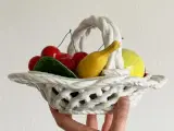 Italiensk porcelæn, frugtskål, NB - 3