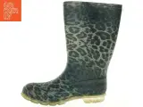 Gummistøvler med leopardprint fra Petit (str. 37) - 3