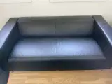 Klippan sofa med kunstl�æder betræk - 3