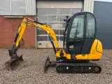 JCB 8020 minigraver / 2T - 3 skovle & powertilt - 4