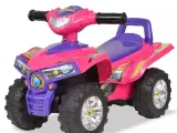 ATV til børn med lyd og lys lyserød og lilla