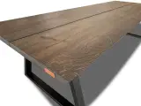 Sortbrun plankebord eg 2 HELE planker 300 x 100 cm
