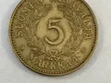 5 Markkaa Finland 1938 - 2