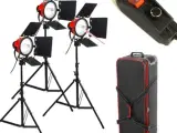 3 REDHEAD STUDIO lights with dimmer switches