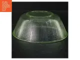 Retro grøn glas skål (str. 19 cm) - 2