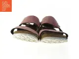 Lyserøde sandaler med rem (str. 39 ) - 3