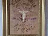 Religiøs billede 160 år gl. 