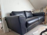 2 pers lædersofa fra hjort