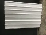 Trapezplader TP20 i stål, hvide