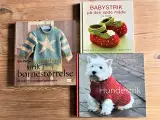 10 super flotte strikkebøger, alle som nye
